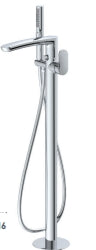 Vital Freestanding Bath Filler Inc Shower Chrome