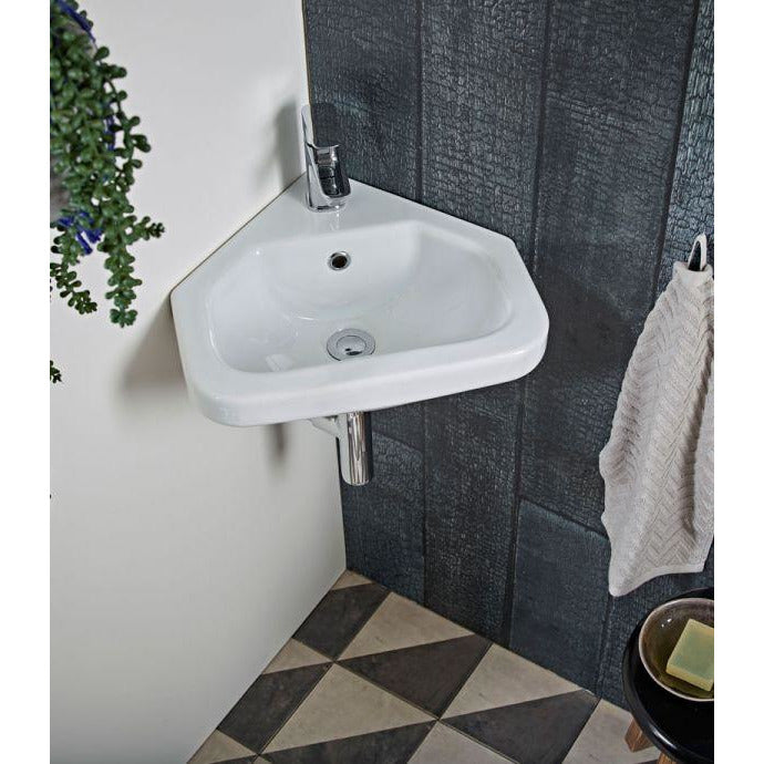 Tavistock Niche Corner wall hung basin