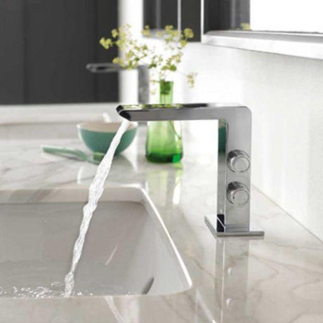 Vado Omika Mono basin mixer + Universal waste