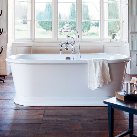 Burlington London Round Soaking Tub - Bathroom Centre