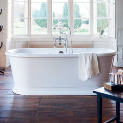 Burlington London Round Soaking Tub - Bathroom Centre