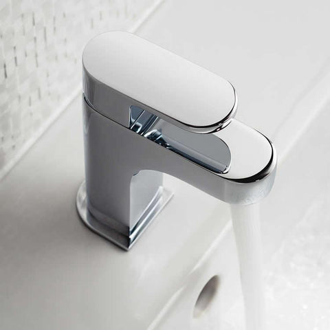 Vado Life mini mono basin mixer + universal waste
