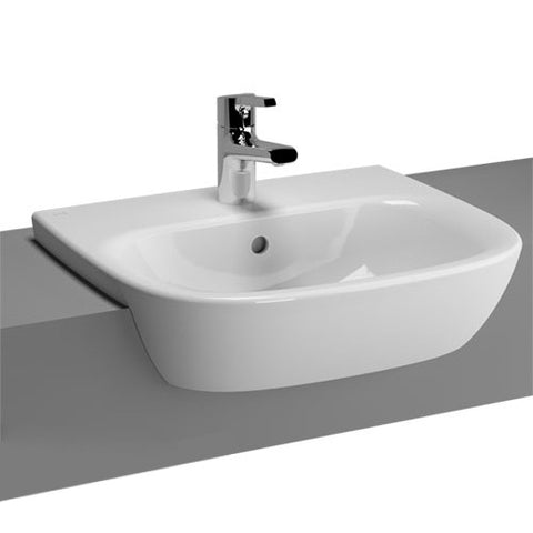 Vitra Zentrum Semi- Recessed Basin  (1 tap hole )