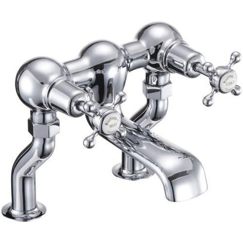 Burlington Claremont Deck Mounted Bath Filler