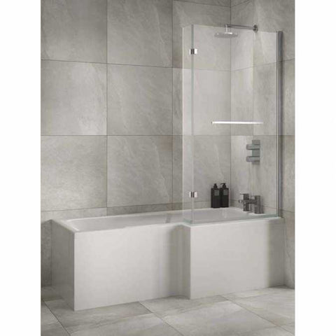 Sommer L Shape Shower Bath - Bathroom Centre