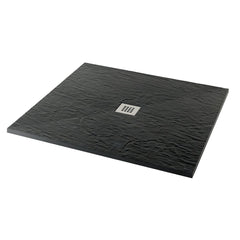 MX Minerals Jet Black Slate Effect Tray - Square