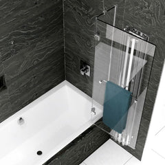 Kudos Two Panel Out-Swing Bath Screen