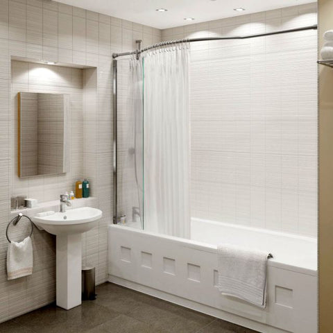Kudos Inspire Over-Bath Shower Panel & Rail