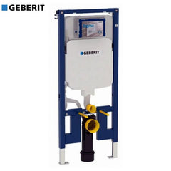 Geberit Reduced Depth WC frame for wall hung WC (114cm) with (8cm) Slimline cistern projection - Bathroom Centre
