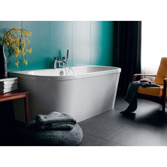 Cleargreen Saturn Feestanding Bath inc panel - Bathroom Centre