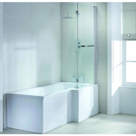 Sommer L Shape Shower Bath - Bathroom Centre