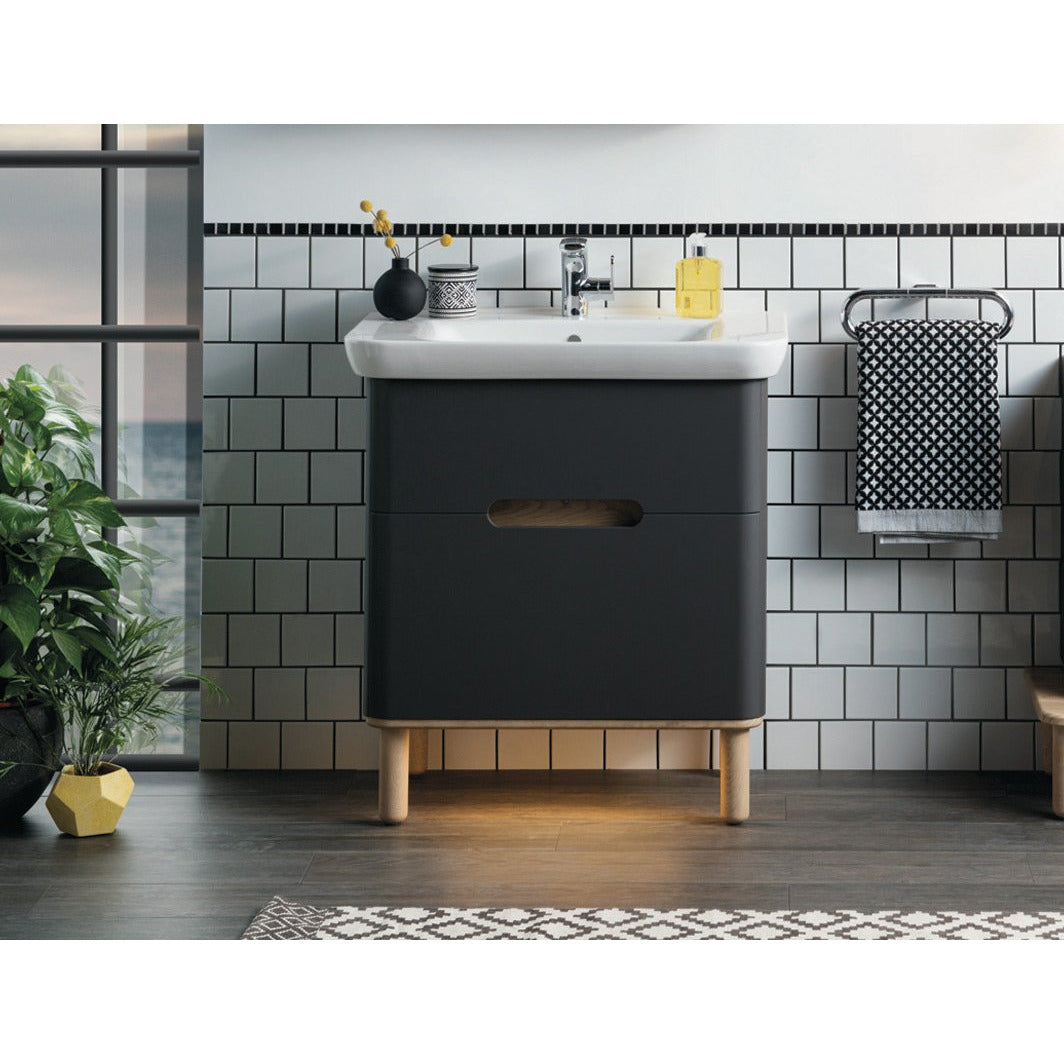 Vitra Sento Washbasin Unit with 2 Drawers, including Washbasin