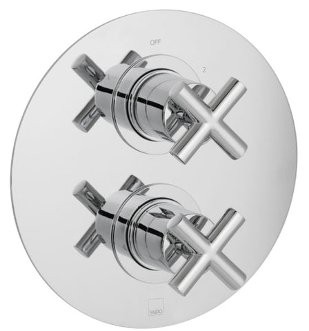 Vado DX Elements 1 Outlet Thermostatic Shower Valve Chrome