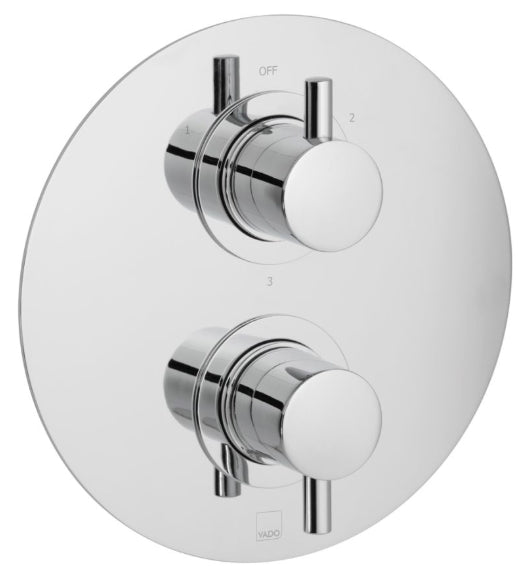 Vado DX Celsius 1 Outlet Thermostatic Shower Valve Chrome - Bathroom Centre