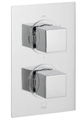 Vado DX Mix 2 Outlet Thermostatic Shower Valve Chrome