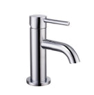 Pin Lux Mini Mono Basin mixer Chrome/Black/Brushed Brass - Bathroom Centre