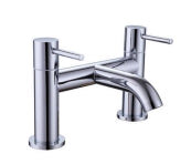 Pin Lux Bath Filler Chrome/Black/Brushed Brass