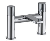 Knurl Bath Filler Chrome