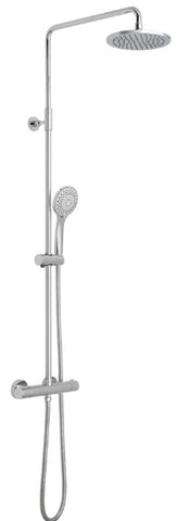 Vado Atmosphere Adjustable Round Shower Column,