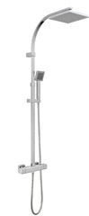 Vado Bokx Adjustable Thermostatic Shower Column, Chrome