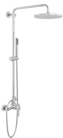 Vado Nuri Adjustable Thermostatic Shower Column, Chrome