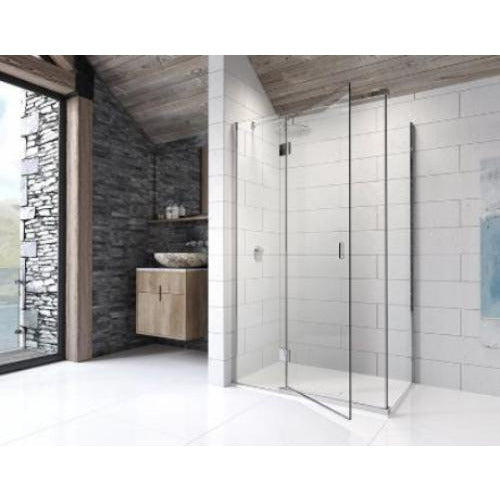 Kudos Hinged Door for Corner Installations - Bathroom Centre