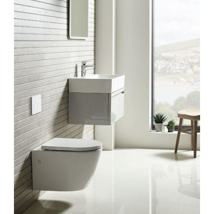 Tavistock Orbit Rimless Wall Hung Pan - Bathroom Centre