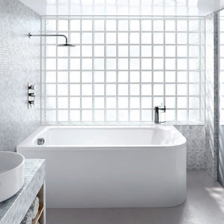 Cleargreen Viride Offset Bath - Bathroom Centre