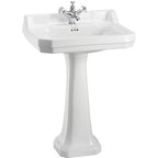 Burlington Edwardian Square Washbasins - Bathroom Centre