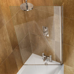 Cleargreen Hinged Bath Screen - Bathroom Centre