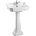 Burlington Edwardian Square Washbasins - Bathroom Centre