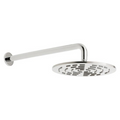 Vado Geometery Round shower head + Arm - Bathroom Centre