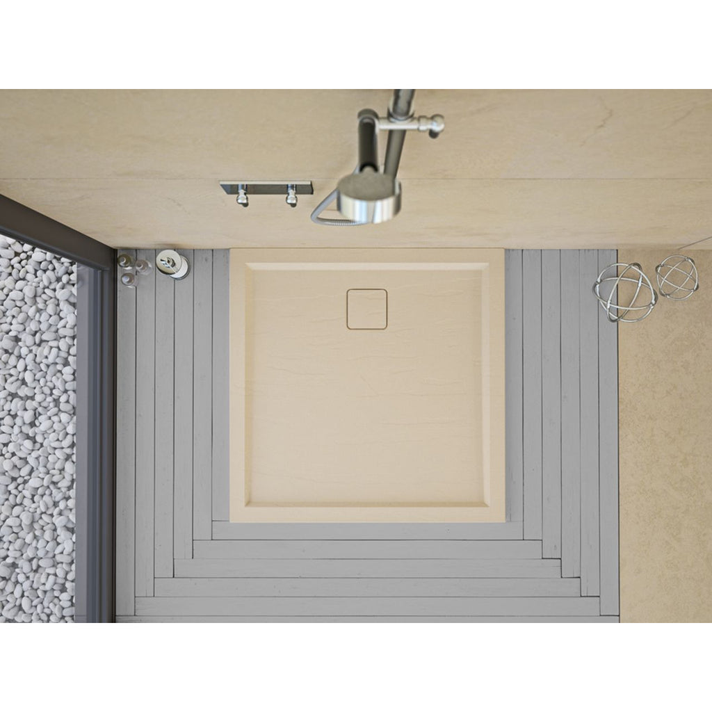 Matki Slate Standard shower tray - Bathroom Centre