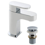Vado Life mini mono basin mixer + universal waste