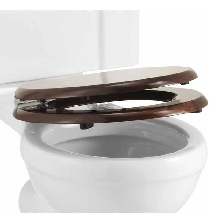 Burlington Mahogany seat - Bathroom Centre
