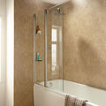 Sommer Extended Square Bath Screen - Bathroom Centre