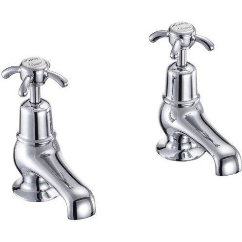 Burlington Anglesey Cloakroom Basin Taps Quarter Turn