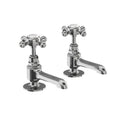 Burlington Stafford Bath Pillar Taps - Bathroom Centre