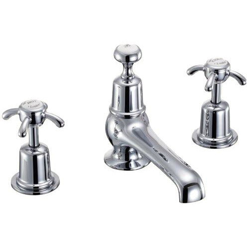 Burlington Anglesey 3 Tap Hole Mixer - Bathroom Centre