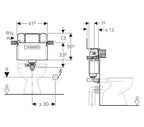 Geberit Kappa Concealed Cistern