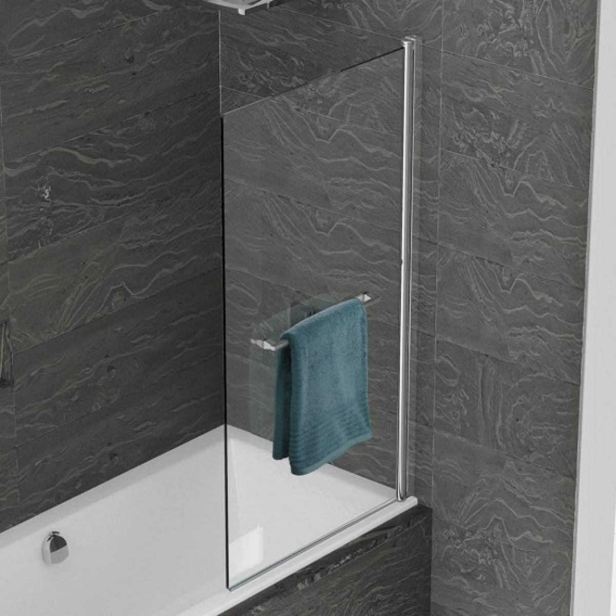 Kudos Single Panel Bath Screen - Bathroom Centre