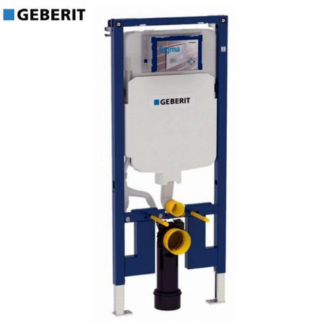Geberit Reduced Depth WC frame for wall hung WC (114cm) with (8cm) Slimline cistern projection - Bathroom Centre