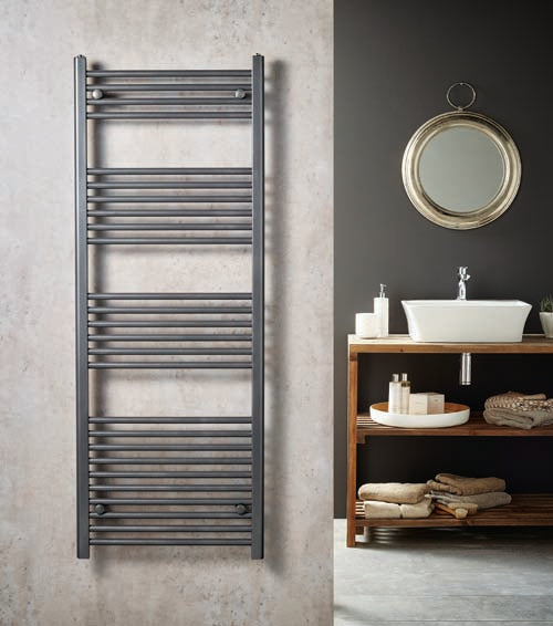 Redroom Elite Straight Anthracite - Bathroom Centre