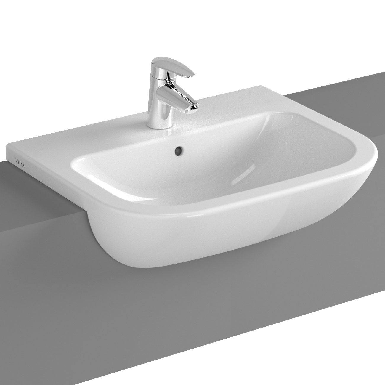 Vitra S20 Semi Recessed Washbasins