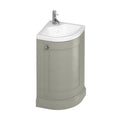 Burlington Corner Vanity Unit With One Door - Bathroom Centre