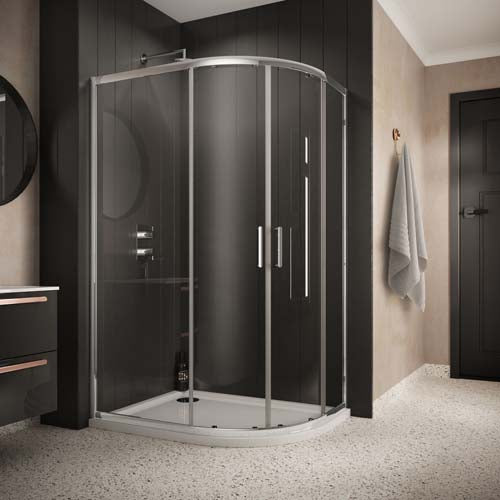 Sommer 6 Double Door Offset Quadrant - Bathroom Centre