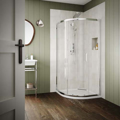 Sommer 6 Single Door Quadrant Enclosure - Bathroom Centre