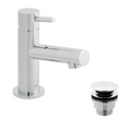 Vado Zoo mini mono basin mixer + universal waste - Bathroom Centre